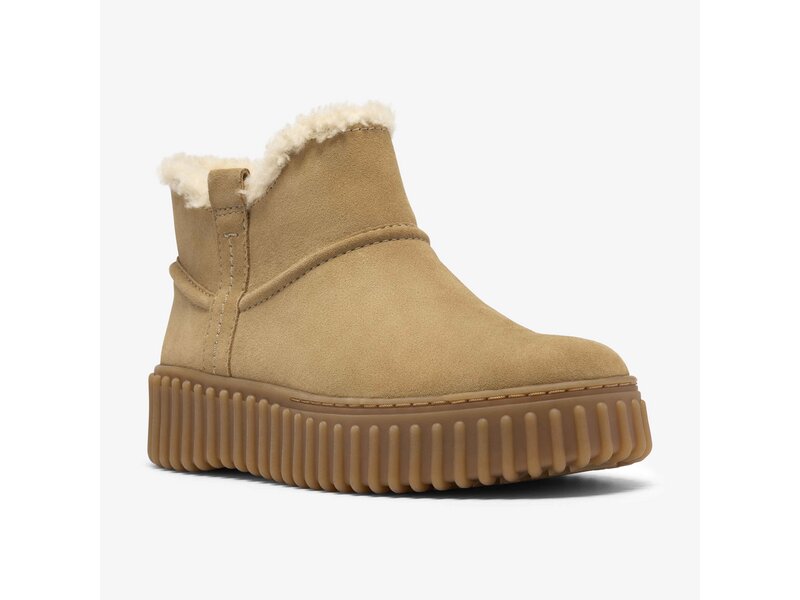 Clarks - Torhill Warm - Beige 