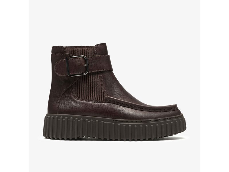 Clarks - Torhill Buckle - Braun 
