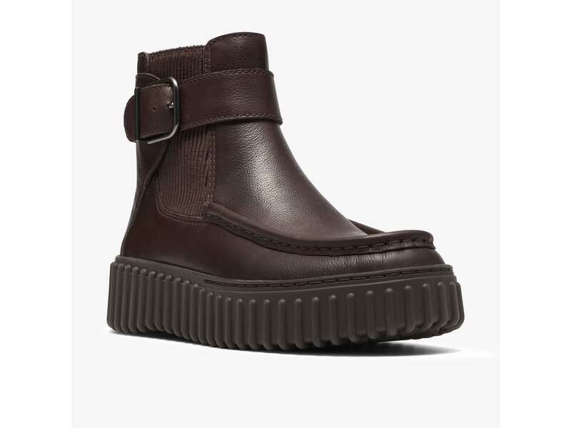 Clarks - Torhill Buckle - Braun 