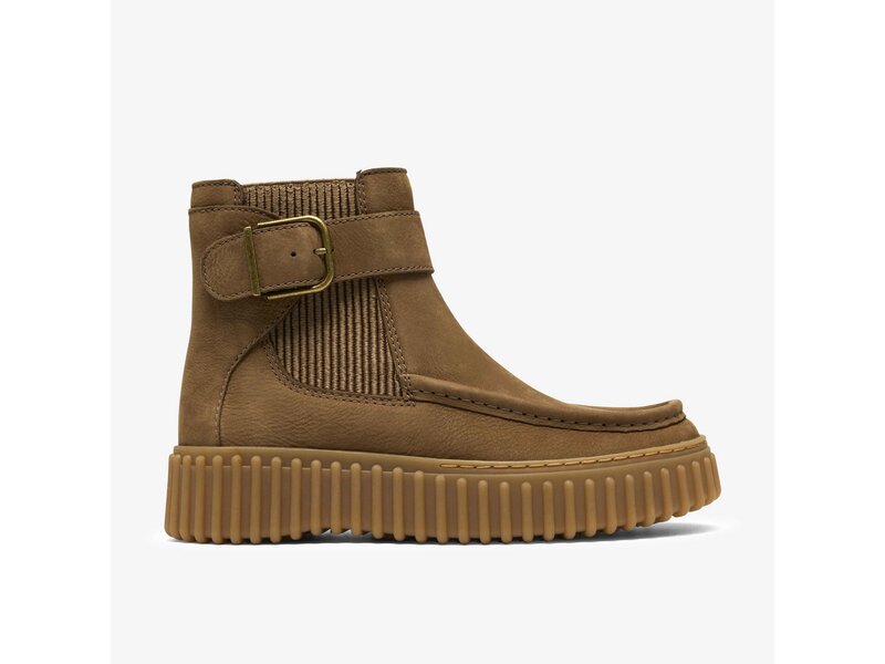 Clarks - Torhill Buckle - Braun 