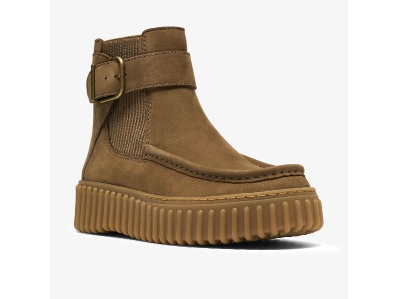Clarks - Torhill Buckle - Braun 