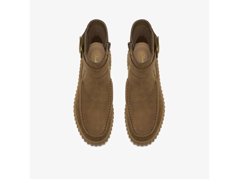Clarks - Torhill Buckle - Braun 