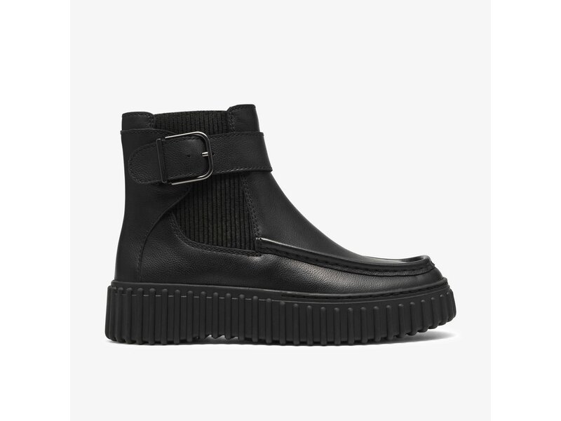 Clarks - Torhill Buckle - Schwarz 