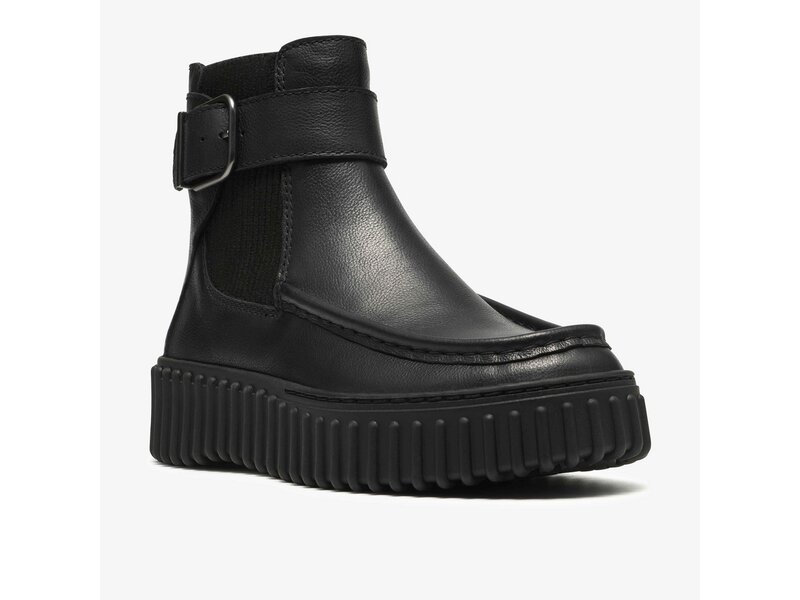 Clarks - Torhill Buckle - Schwarz 