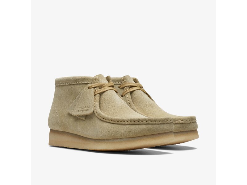 Clarks - Wallabee Boot. - Beige 