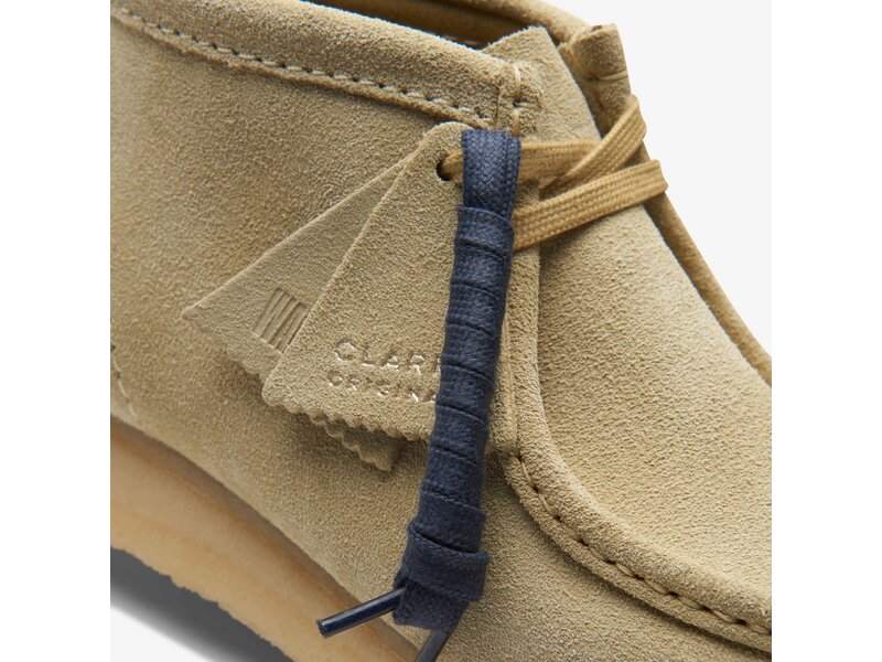 Clarks - Wallabee Boot. - Beige 