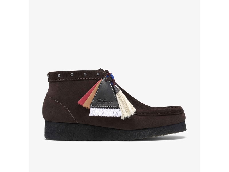 Clarks - Wallabee Boot. - Braun 