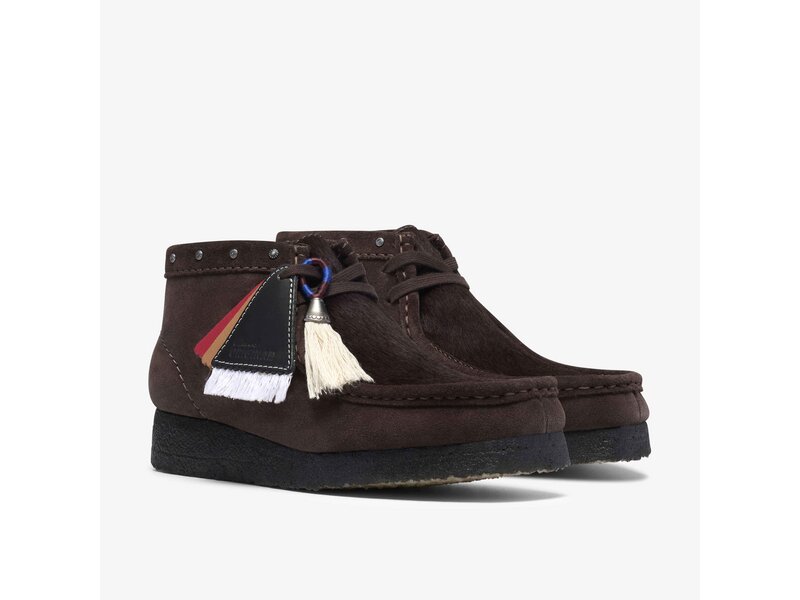 Clarks - Wallabee Boot. - Braun 