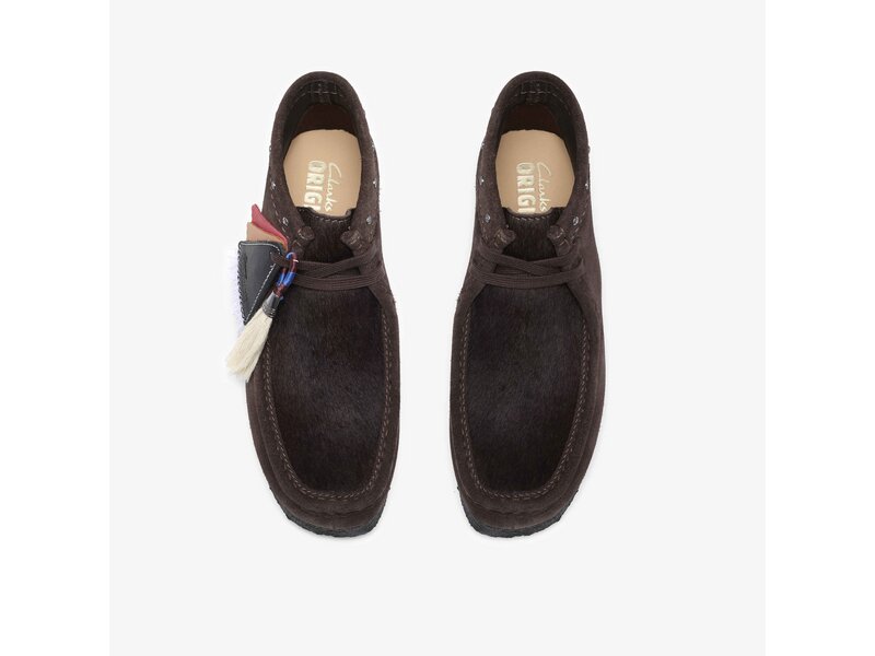 Clarks - Wallabee Boot. - Braun 