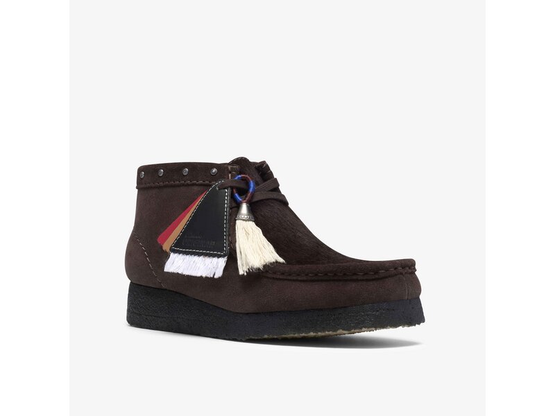 Clarks - Wallabee Boot. - Braun 