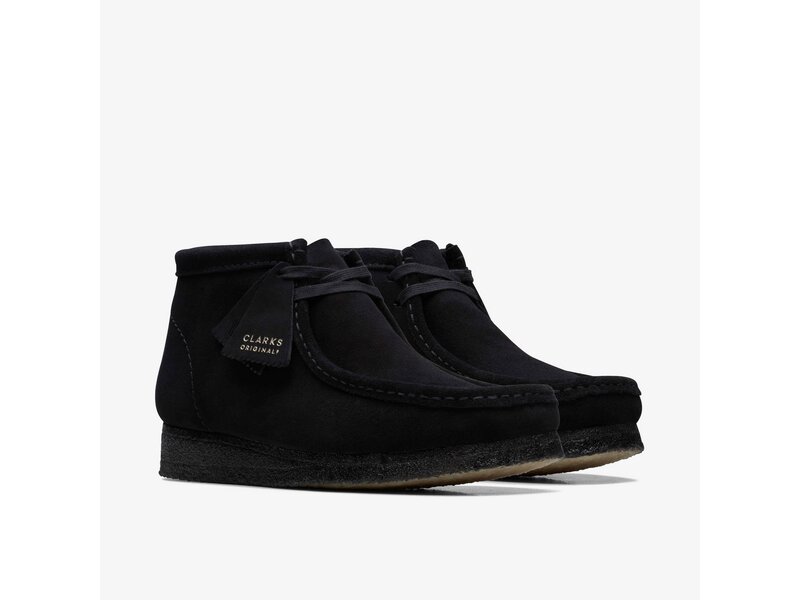 Clarks - Wallabee Boot - Schwarz 