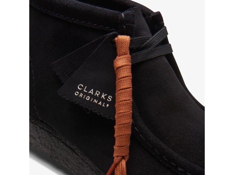 Clarks - Wallabee Boot - Schwarz 