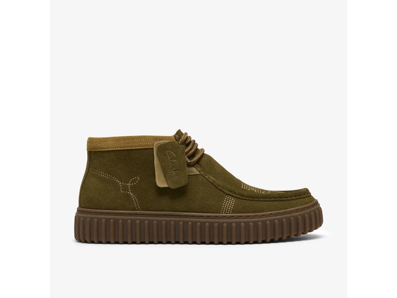 Clarks - Torhill Hi - Oliv 