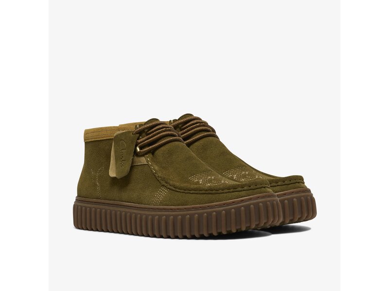 Clarks - Torhill Hi - Oliv 