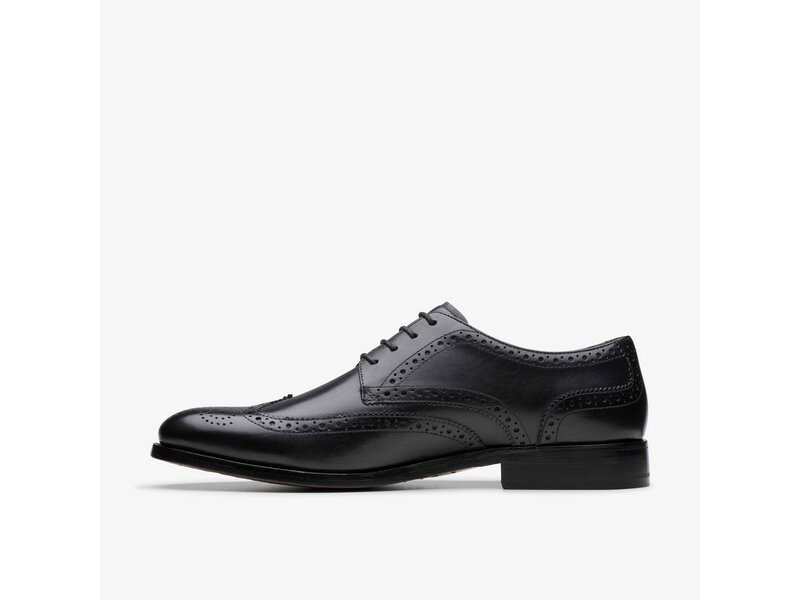 Clarks - CraftJames Tip - Schwarz 