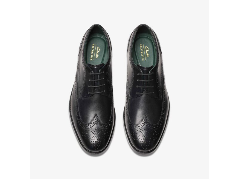 Clarks - CraftJames Tip - Schwarz 
