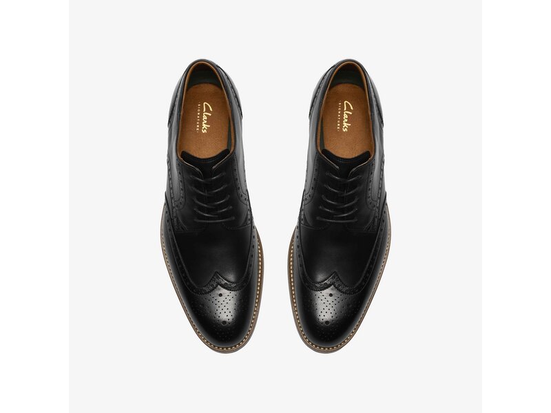 Clarks - CraftRemi Tip - Schwarz 