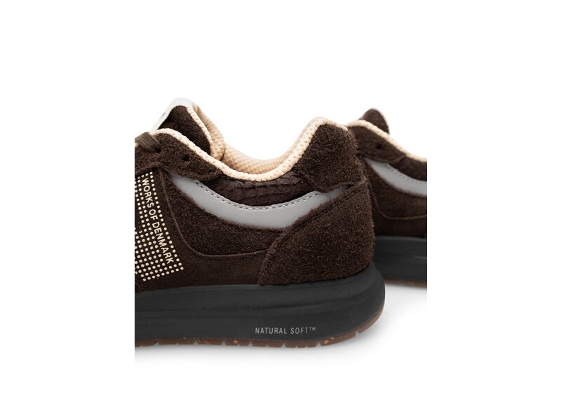 Woden - Rigmor Suede - Braun 