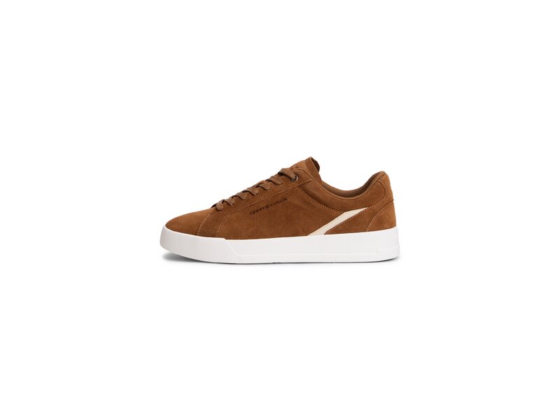 Tommy Hilfiger - Th Court Premium Suede - Braun 