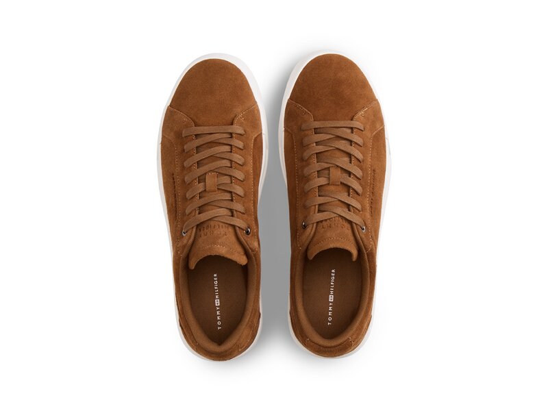Tommy Hilfiger - Th Court Premium Suede - Braun 