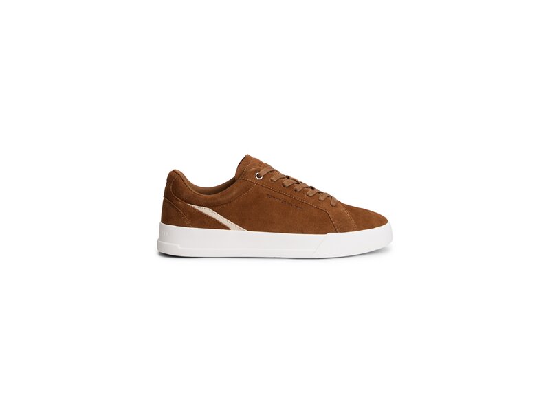 Tommy Hilfiger - Th Court Premium Suede - Braun 