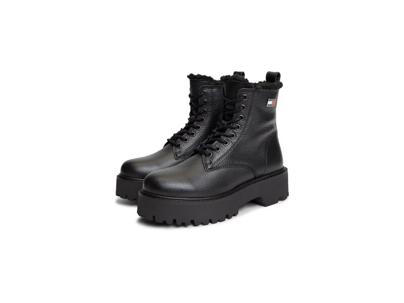Tommy Hilfiger - Tjw Platform Boots Wl - Schwarz 