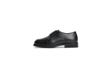 Tommy Hilfiger - Classic Leather Derby Shoe - Schwarz