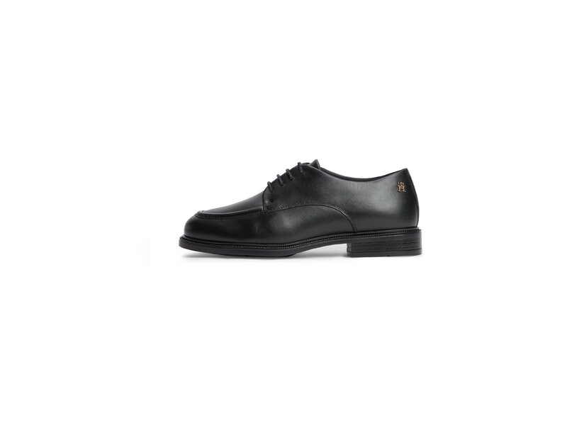Tommy Hilfiger - Classic Leather Derby Shoe - Schwarz 