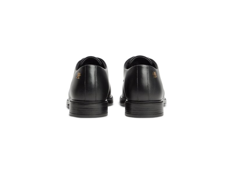 Tommy Hilfiger - Classic Leather Derby Shoe - Schwarz 
