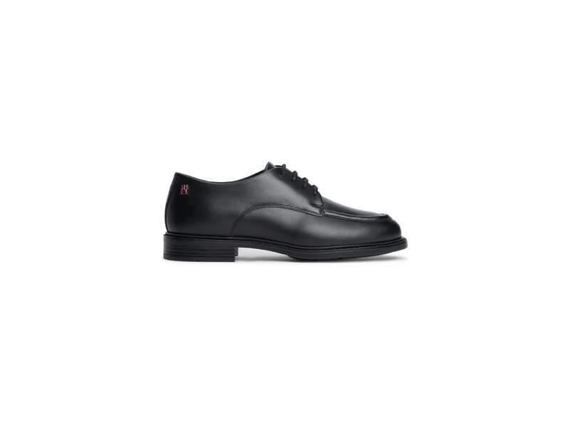 Tommy Hilfiger - Classic Leather Derby Shoe - Schwarz 