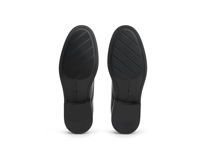 Tommy Hilfiger - Classic Leather Derby Shoe - Schwarz 