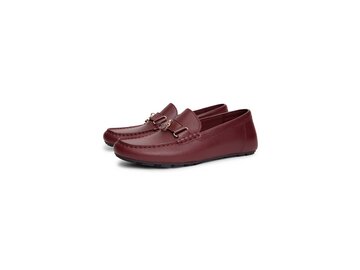 Tommy Hilfiger - Th Enamel Charm Leather Mocassin - Rot