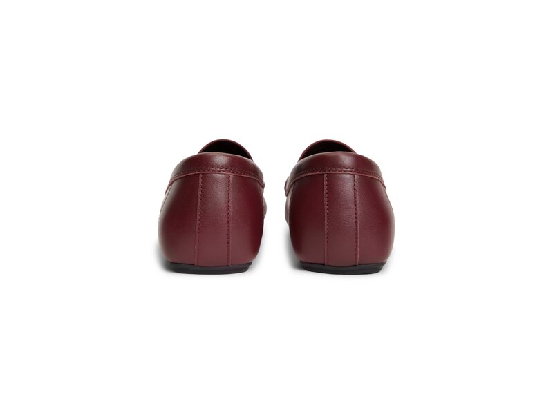 Tommy Hilfiger - Th Enamel Charm Leather Mocassin - Rot 