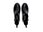 Tommy Hilfiger - Th Buckle Glossy Ankle Rain Boot - Schwarz 