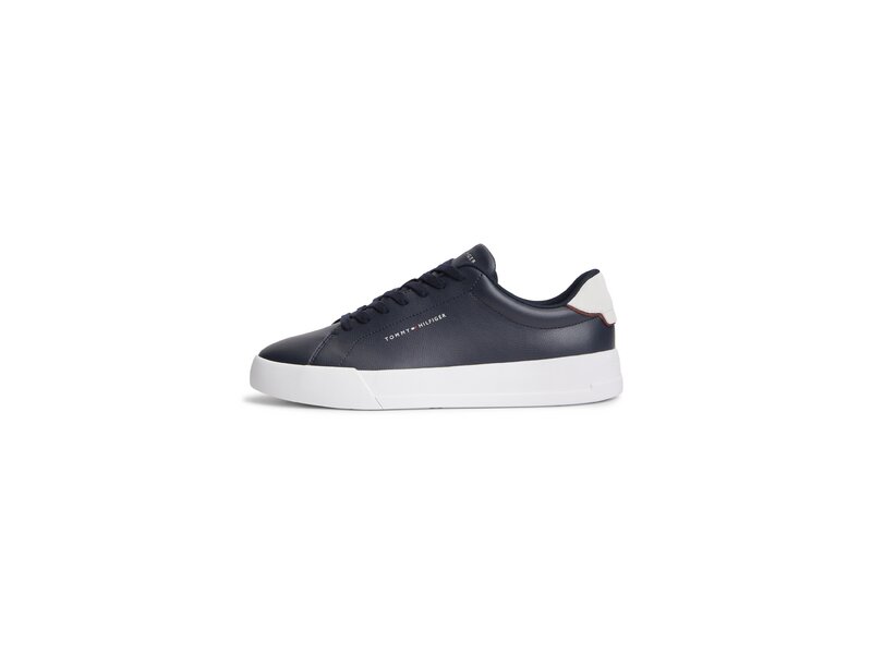 Tommy Hilfiger - Th Court Lth Detail Ess - Blau 