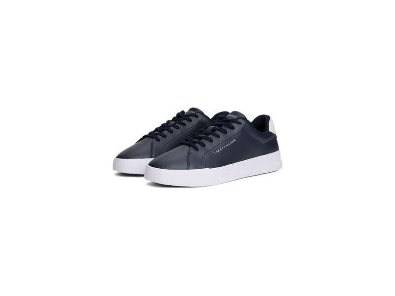 Tommy Hilfiger - Th Court Lth Detail Ess - Blau 