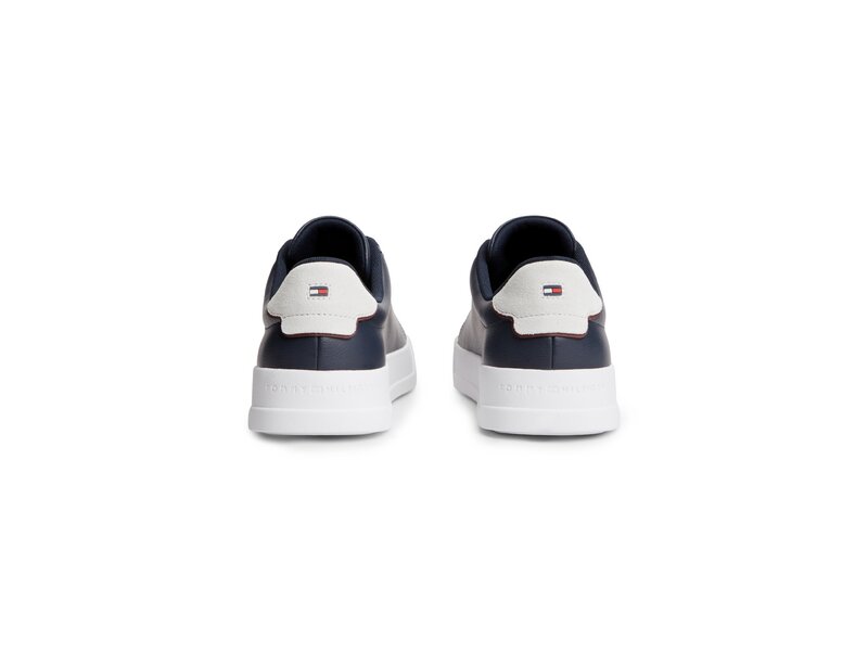Tommy Hilfiger - Th Court Lth Detail Ess - Blau 
