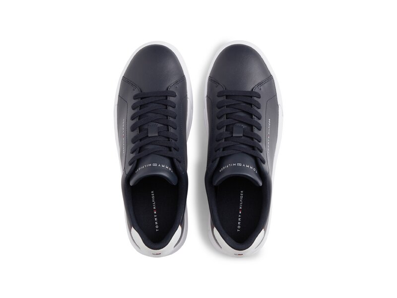 Tommy Hilfiger - Th Court Lth Detail Ess - Blau 
