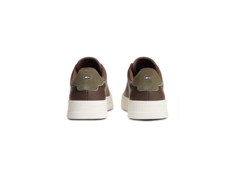Tommy Hilfiger - Th Court Lth Detail Ess - Braun 