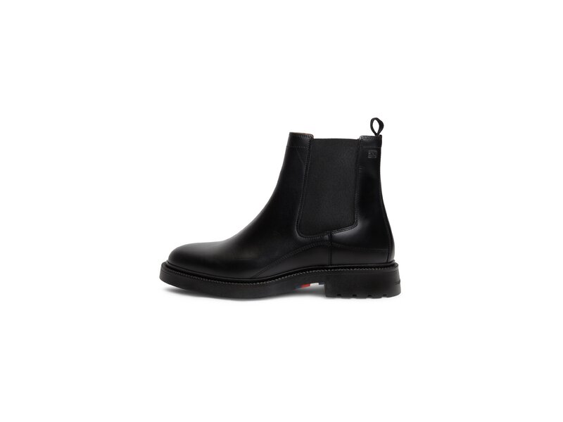 Tommy Hilfiger - Corporate Casual Lth Chelsea - Schwarz 