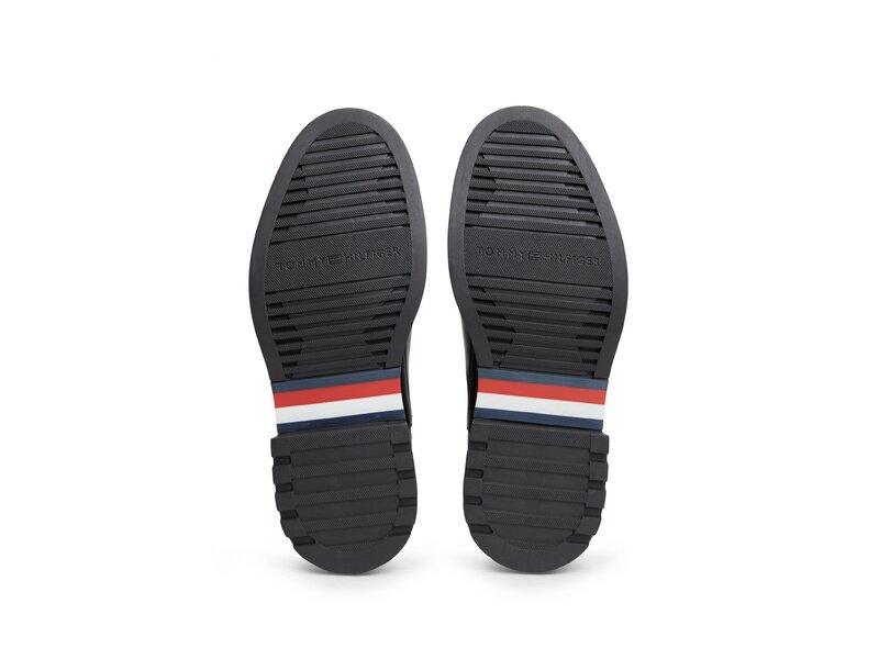Tommy Hilfiger - Corporate Casual Lth Chelsea - Schwarz 