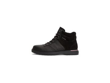 Tommy Hilfiger - Corporate Outdoor Warm Lth Boot - Schwarz