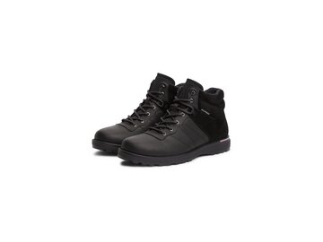 Tommy Hilfiger - Corporate Outdoor Warm Lth Boot - Schwarz