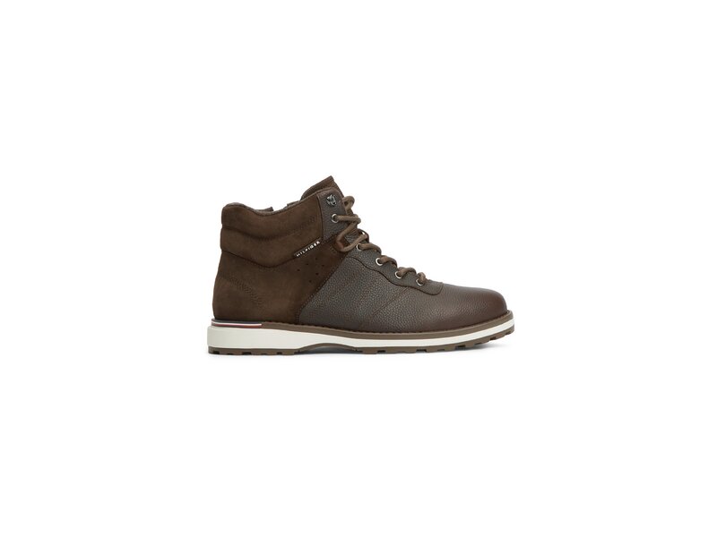 Tommy Hilfiger - Corporate Outdoor Warm Lth Boot - Braun 