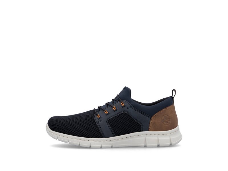 Rieker - Slipper: Knittech20/Almada - Blau 