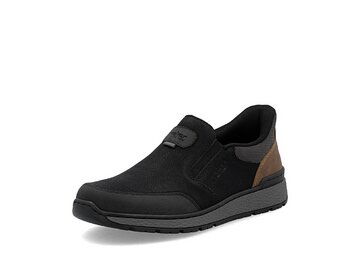 Rieker - Slipper: Burlington/Namur - Schwarz