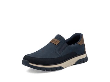 Rieker - Slipper: Oakdale/Divano - Blau