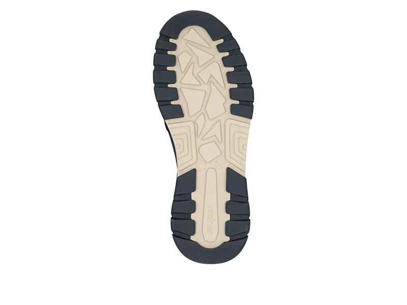 Rieker - Slipper: Oakdale/Divano - Blau 