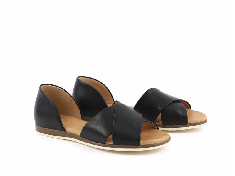 Apple of Eden - CHIUSI 1 - Flat Sandal - Black 