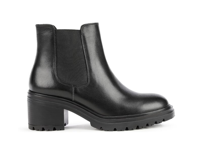 Geox - D DAMIANA G - VIT.LISCIO - Schwarz 